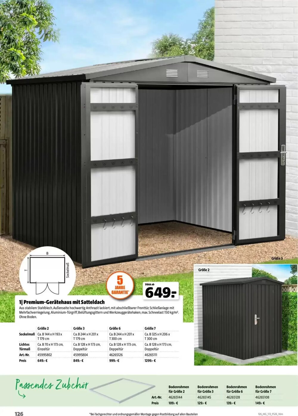 Hagebau Prospekt (ab 02.03.2026) zum Blättern - Seite 126
