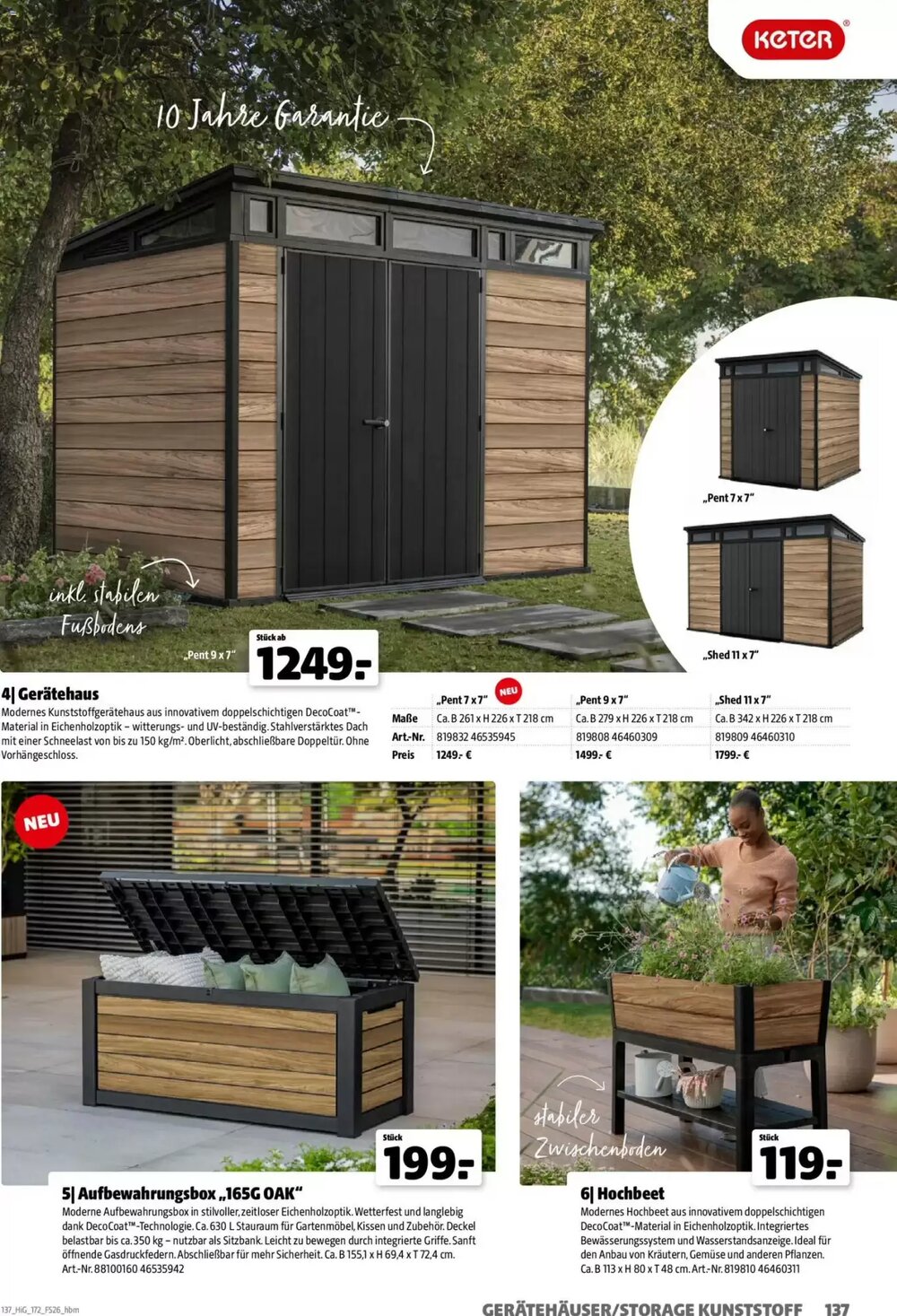 Hagebau Prospekt (ab 02.03.2026) zum Blättern - Seite 137