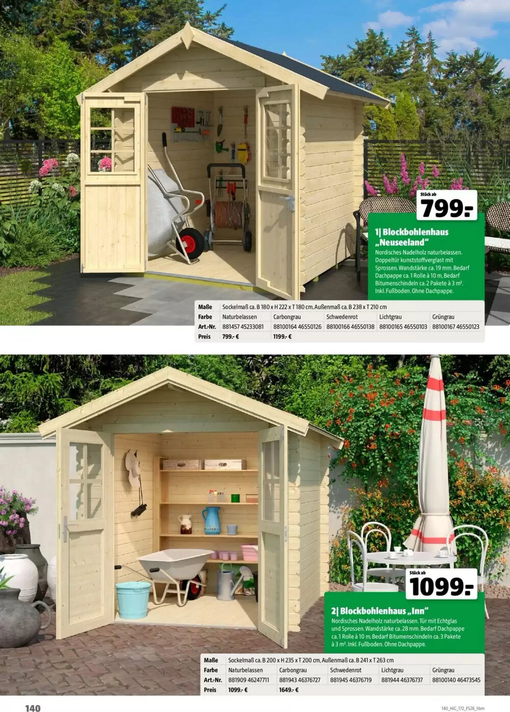 Hagebau Prospekt (ab 02.03.2026) zum Blättern - Seite 140