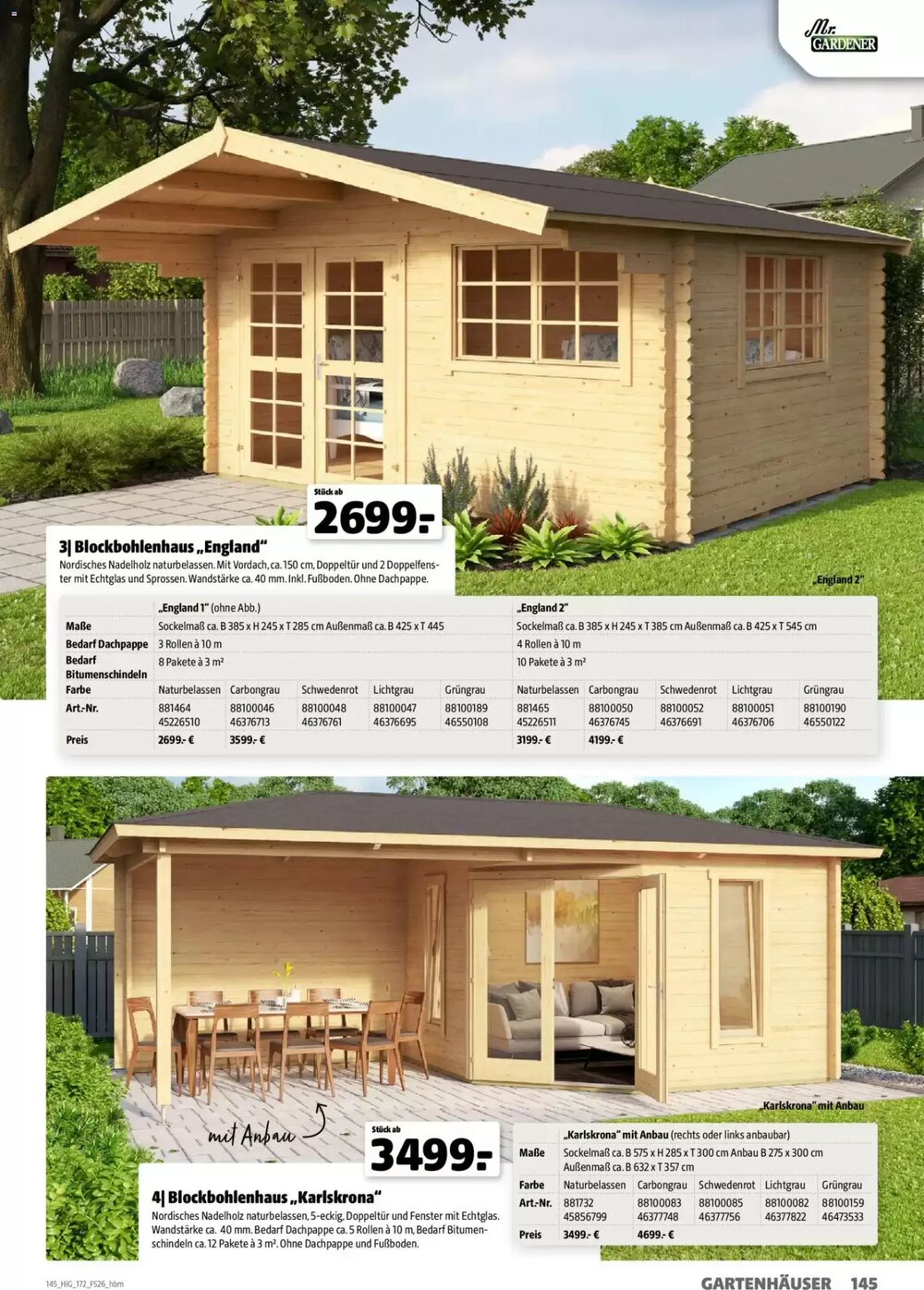 Hagebau Prospekt (ab 02.03.2026) zum Blättern - Seite 145