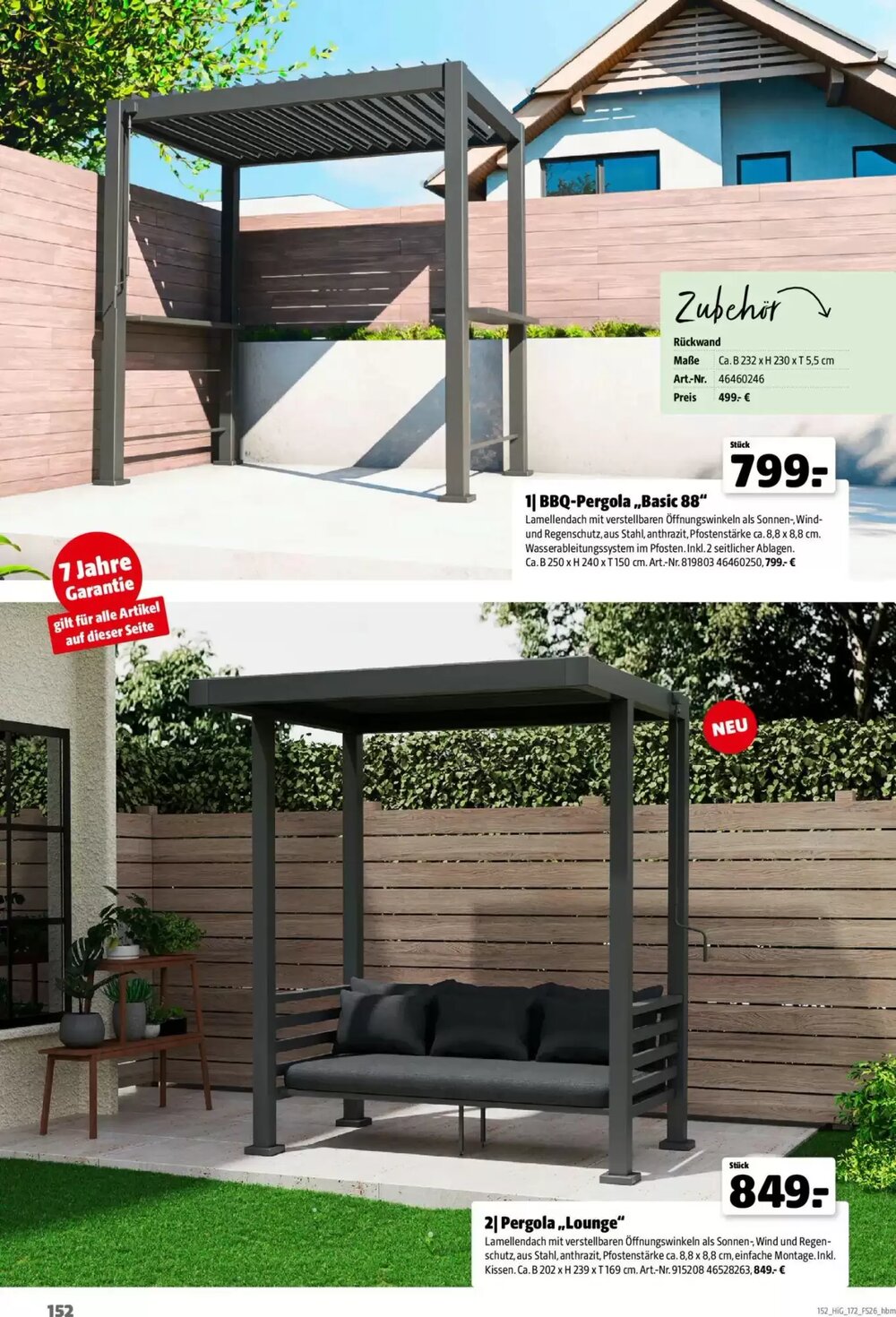 Hagebau Prospekt (ab 02.03.2026) zum Blättern - Seite 152