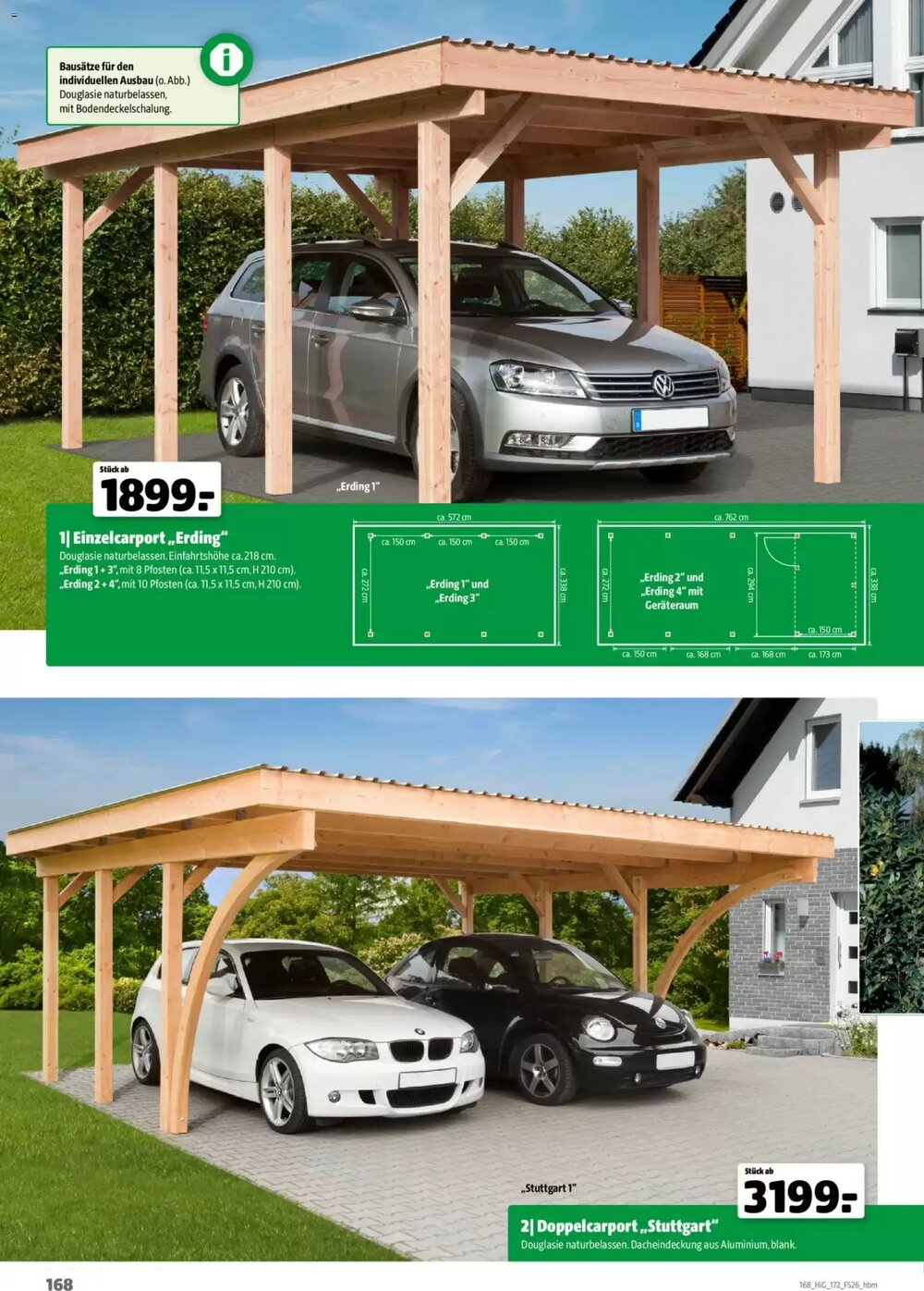 Hagebau Prospekt (ab 02.03.2026) zum Blättern - Seite 168