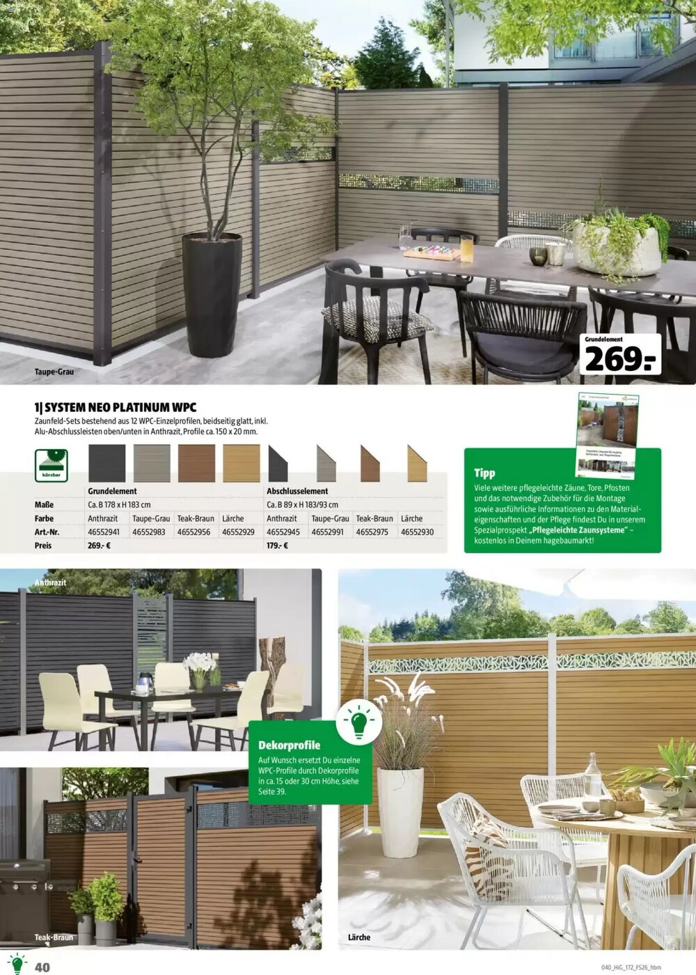 Hagebau Prospekt (ab 02.03.2026) zum Blättern - Seite 40