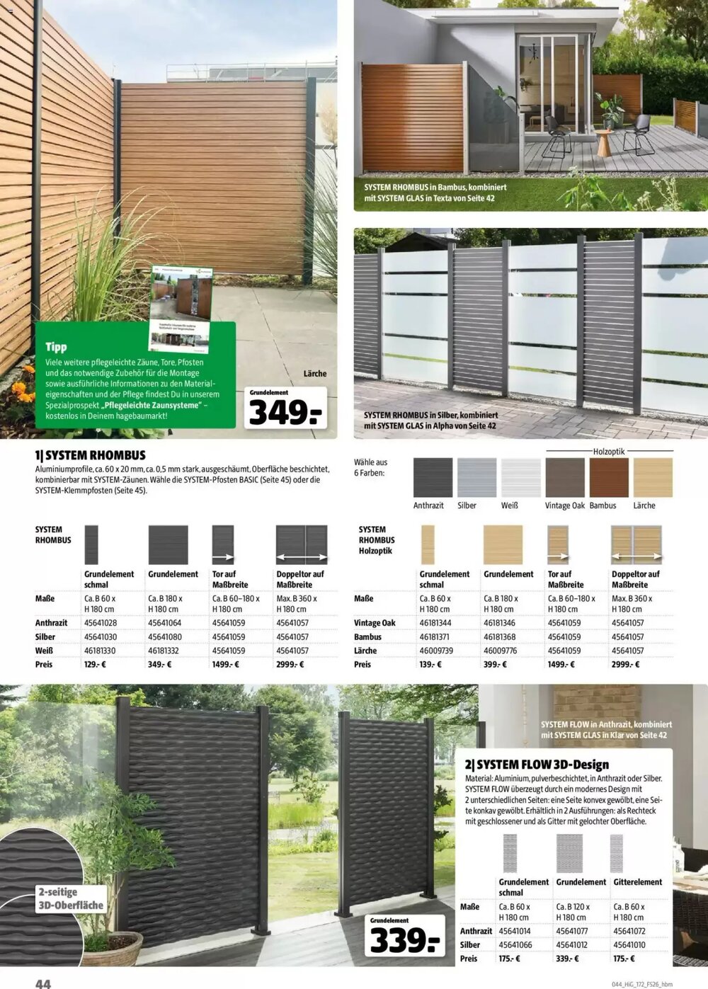 Hagebau Prospekt (ab 02.03.2026) zum Blättern - Seite 44