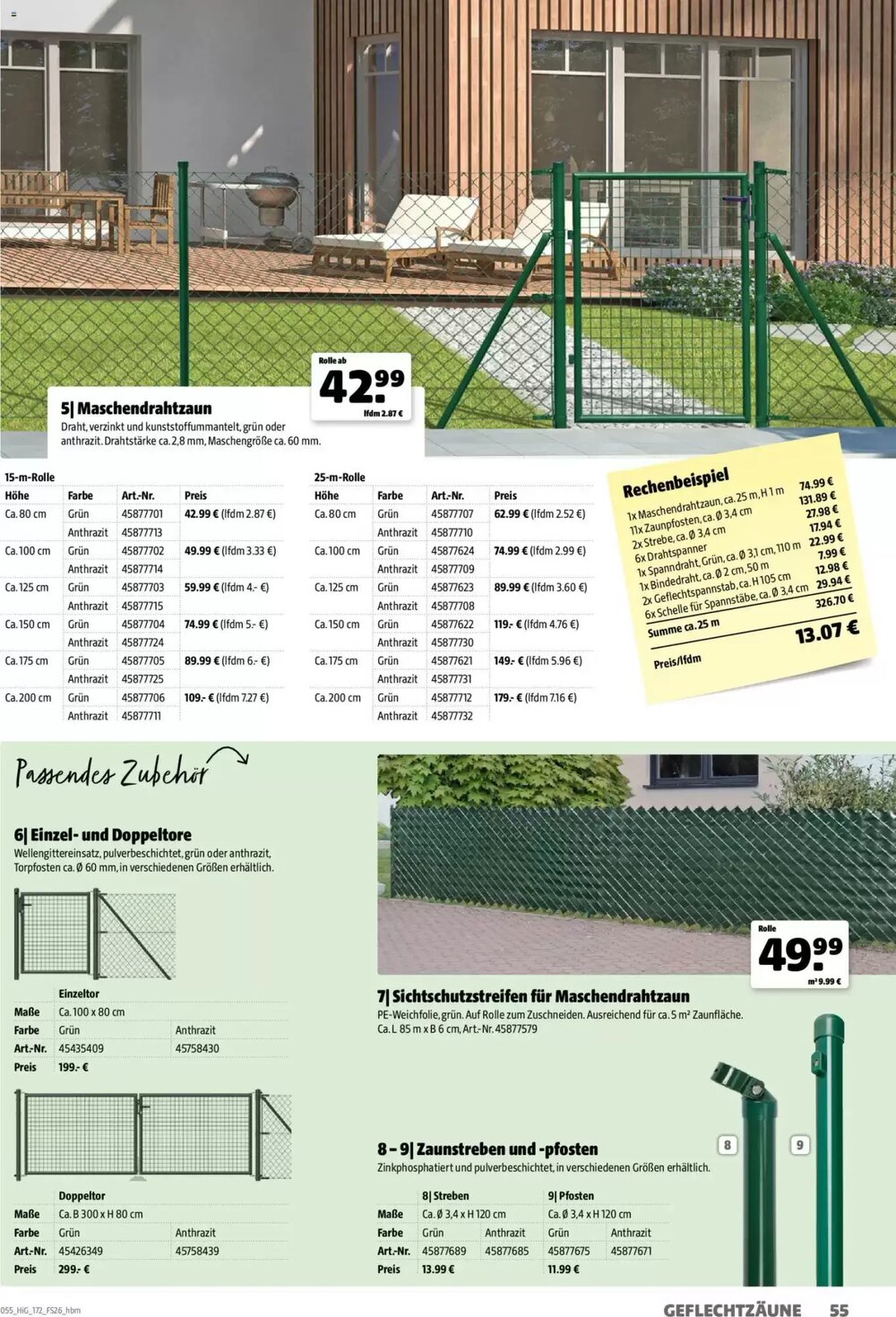 Hagebau Prospekt (ab 02.03.2026) zum Blättern - Seite 55