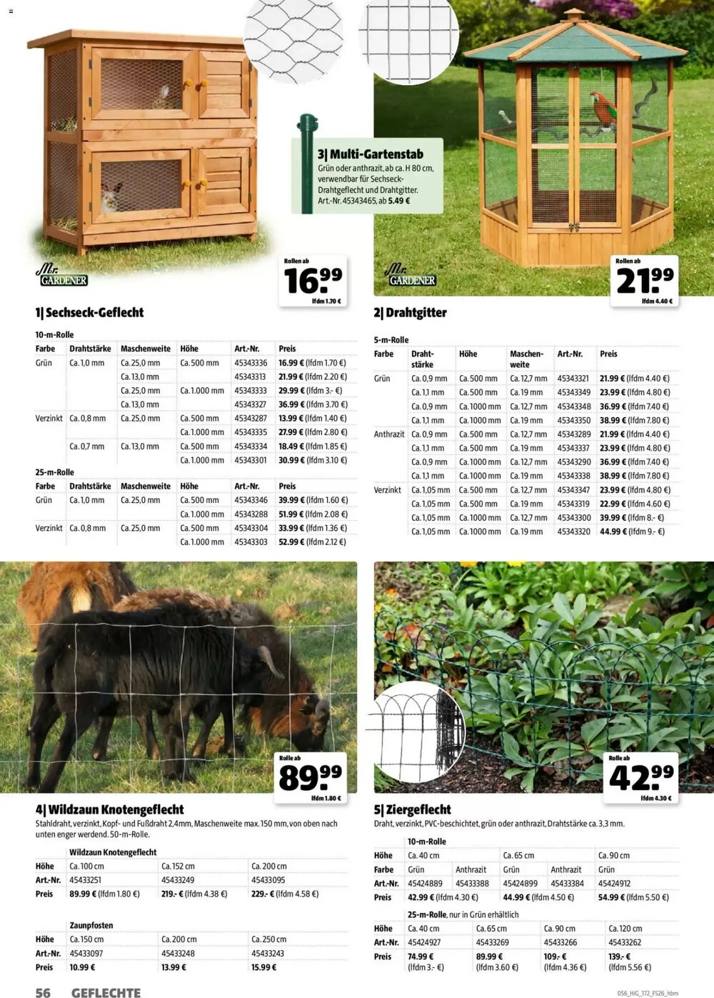 Hagebau Prospekt (ab 02.03.2026) zum Blättern - Seite 56