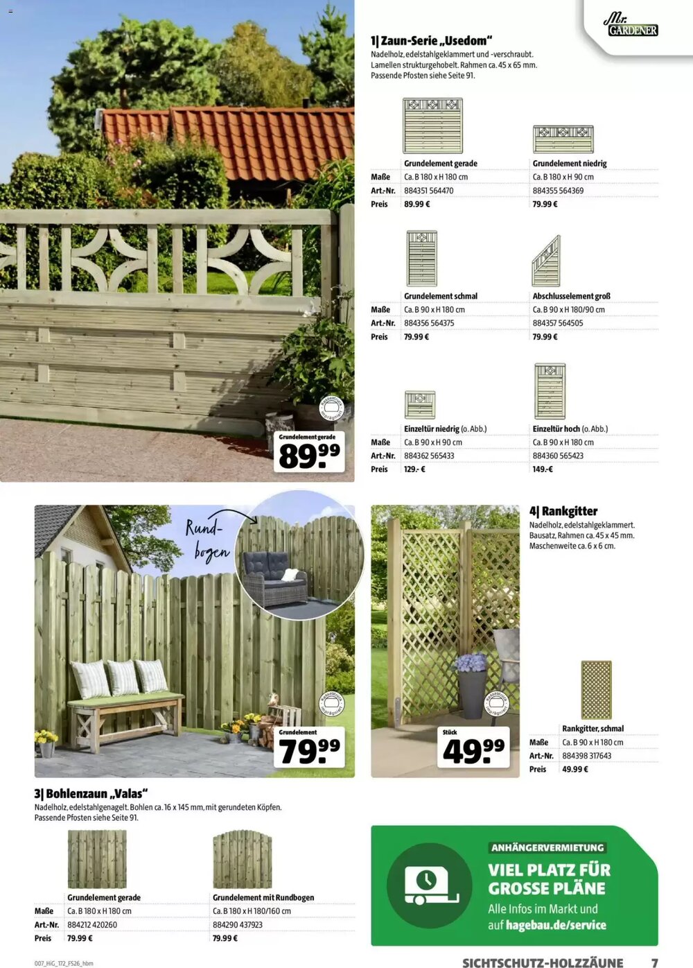 Hagebau Prospekt (ab 02.03.2026) zum Blättern - Seite 7