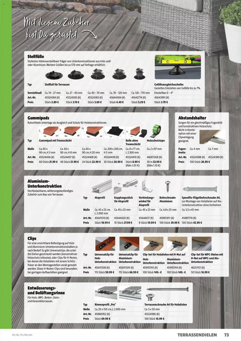 Hagebau Prospekt (ab 02.03.2026) zum Blättern - Seite 73