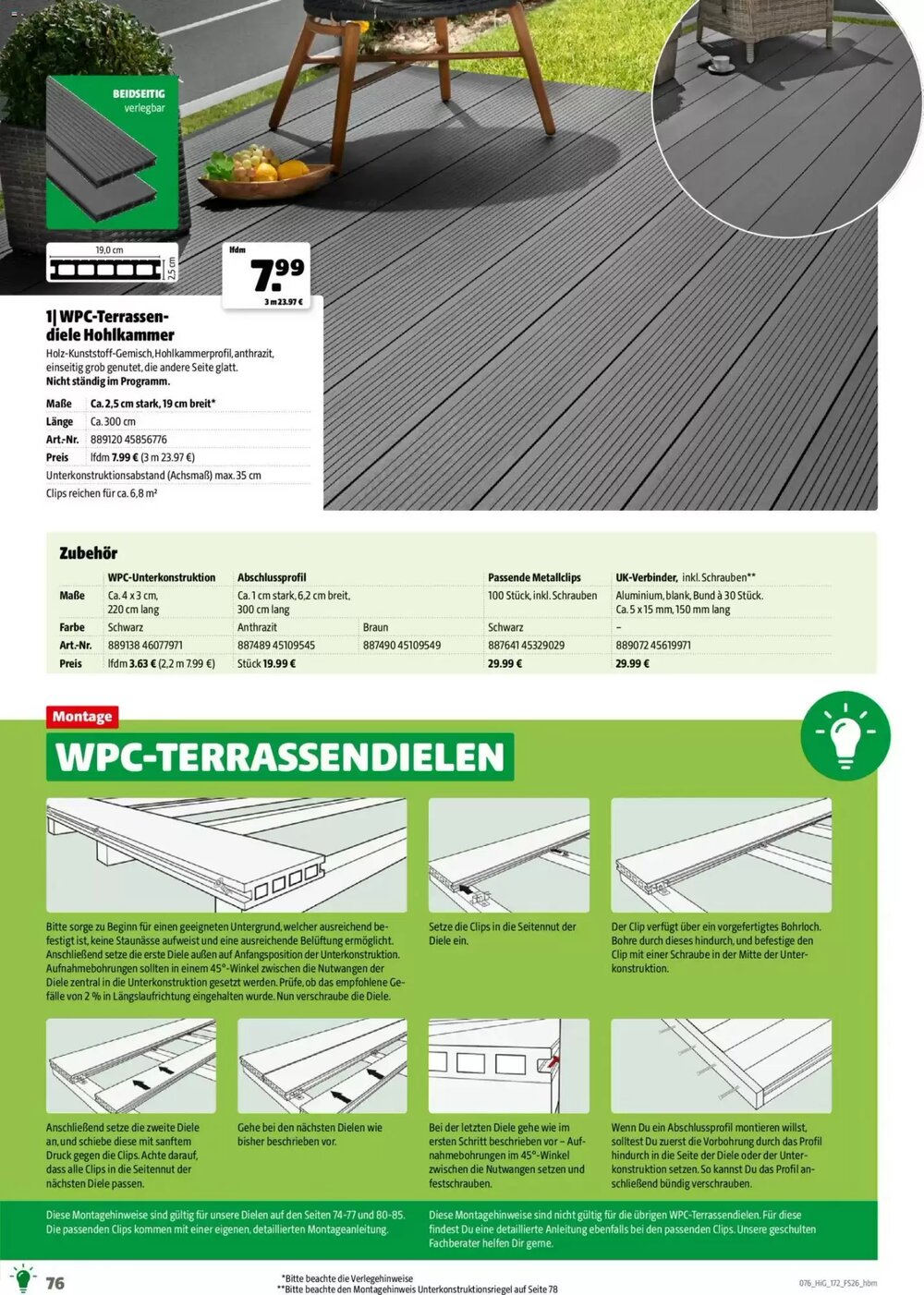 Hagebau Prospekt (ab 02.03.2026) zum Blättern - Seite 76