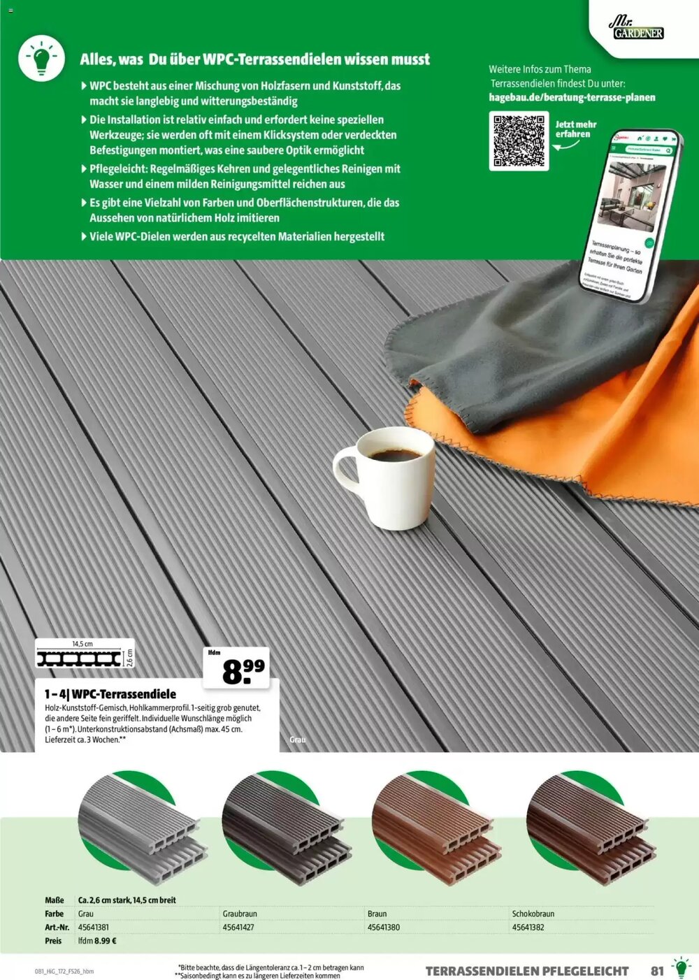 Hagebau Prospekt (ab 02.03.2026) zum Blättern - Seite 81