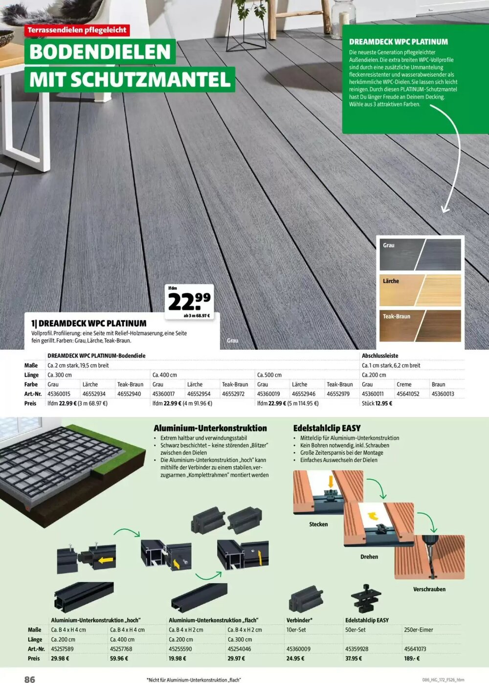 Hagebau Prospekt (ab 02.03.2026) zum Blättern - Seite 86