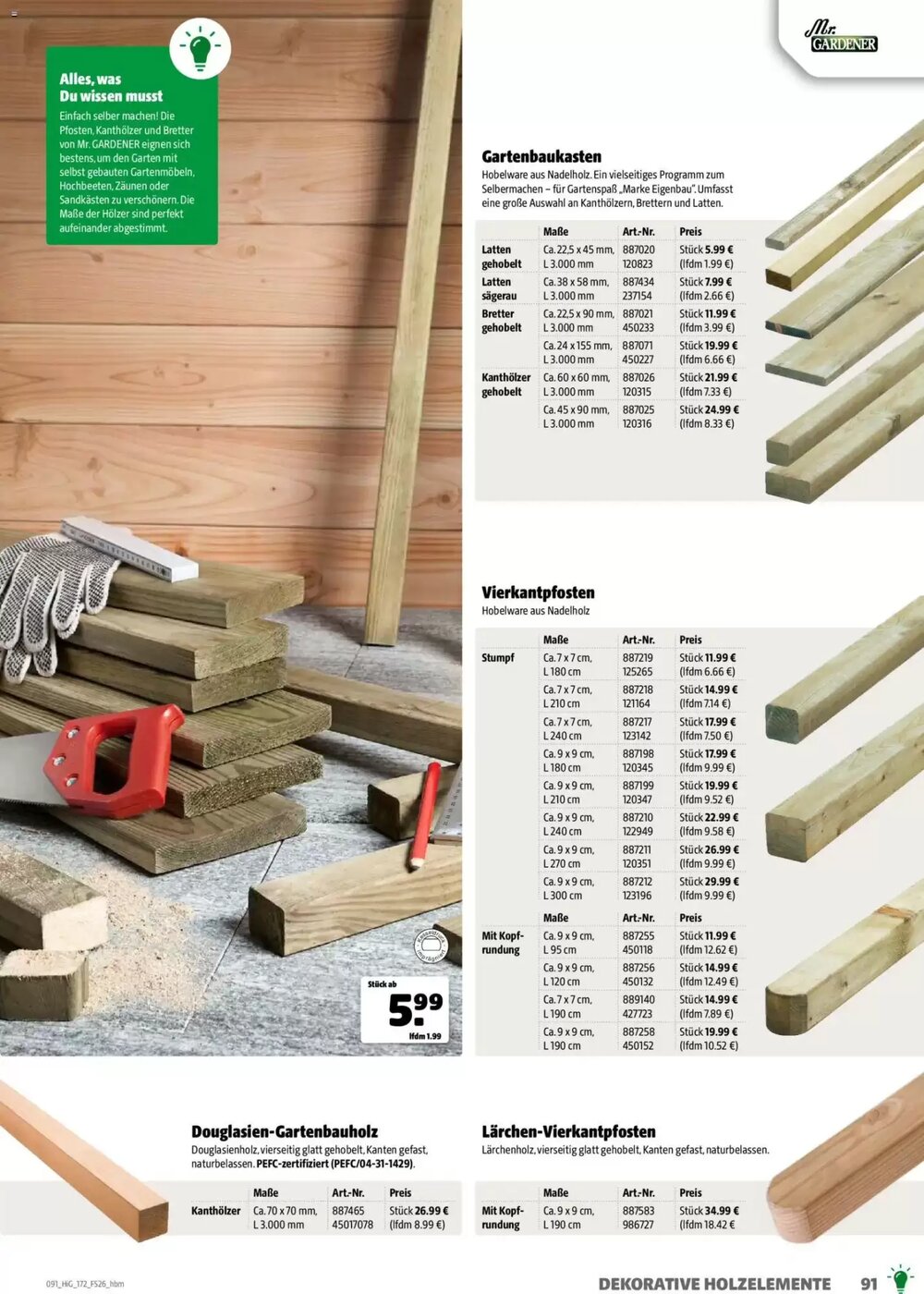 Hagebau Prospekt (ab 02.03.2026) zum Blättern - Seite 91
