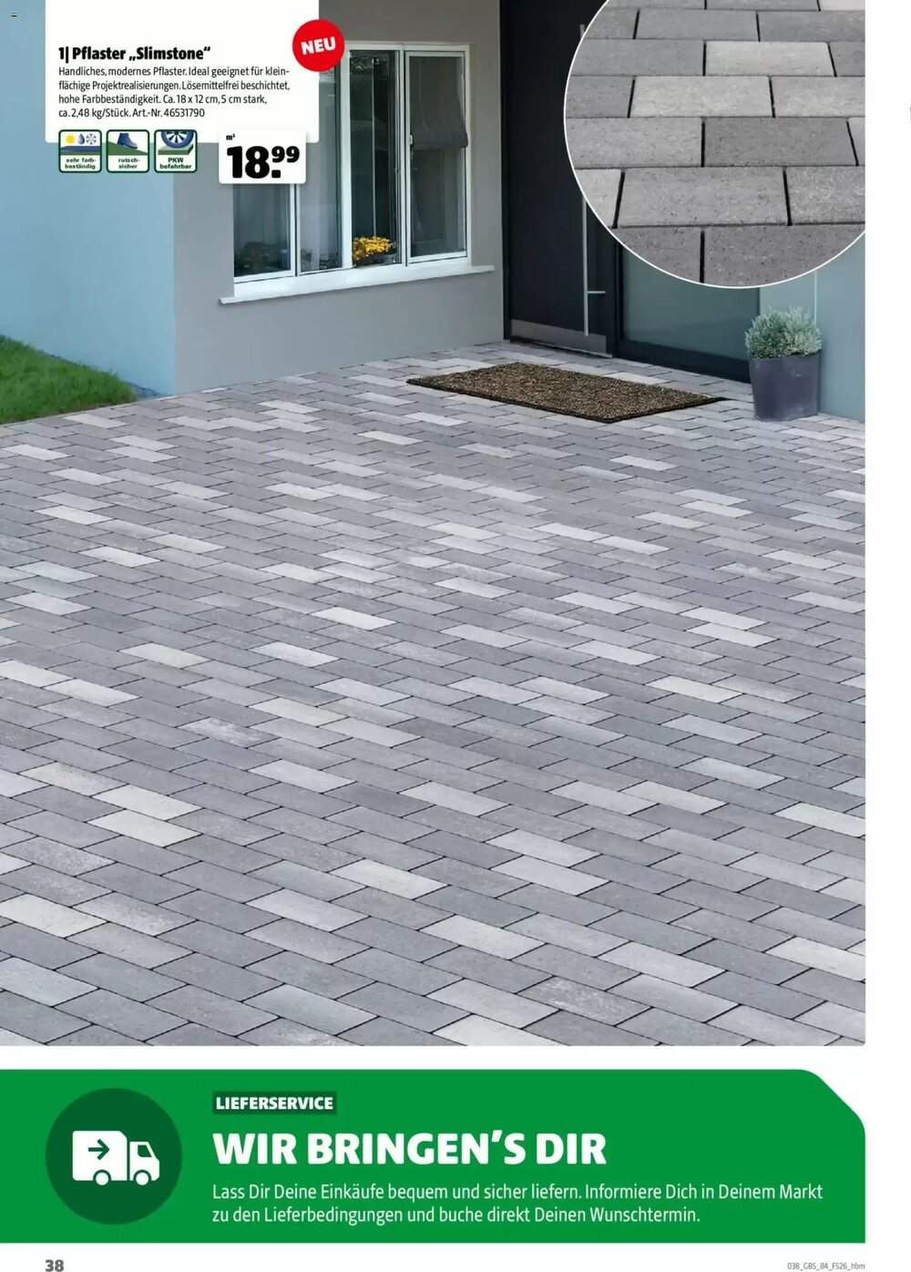 Hagebau Prospekt (ab 02.03.2026) zum Blättern - Seite 38