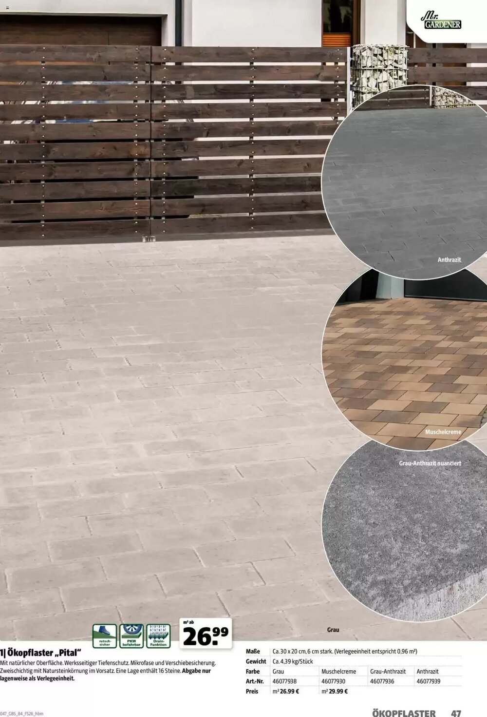 Hagebau Prospekt (ab 02.03.2026) zum Blättern - Seite 47