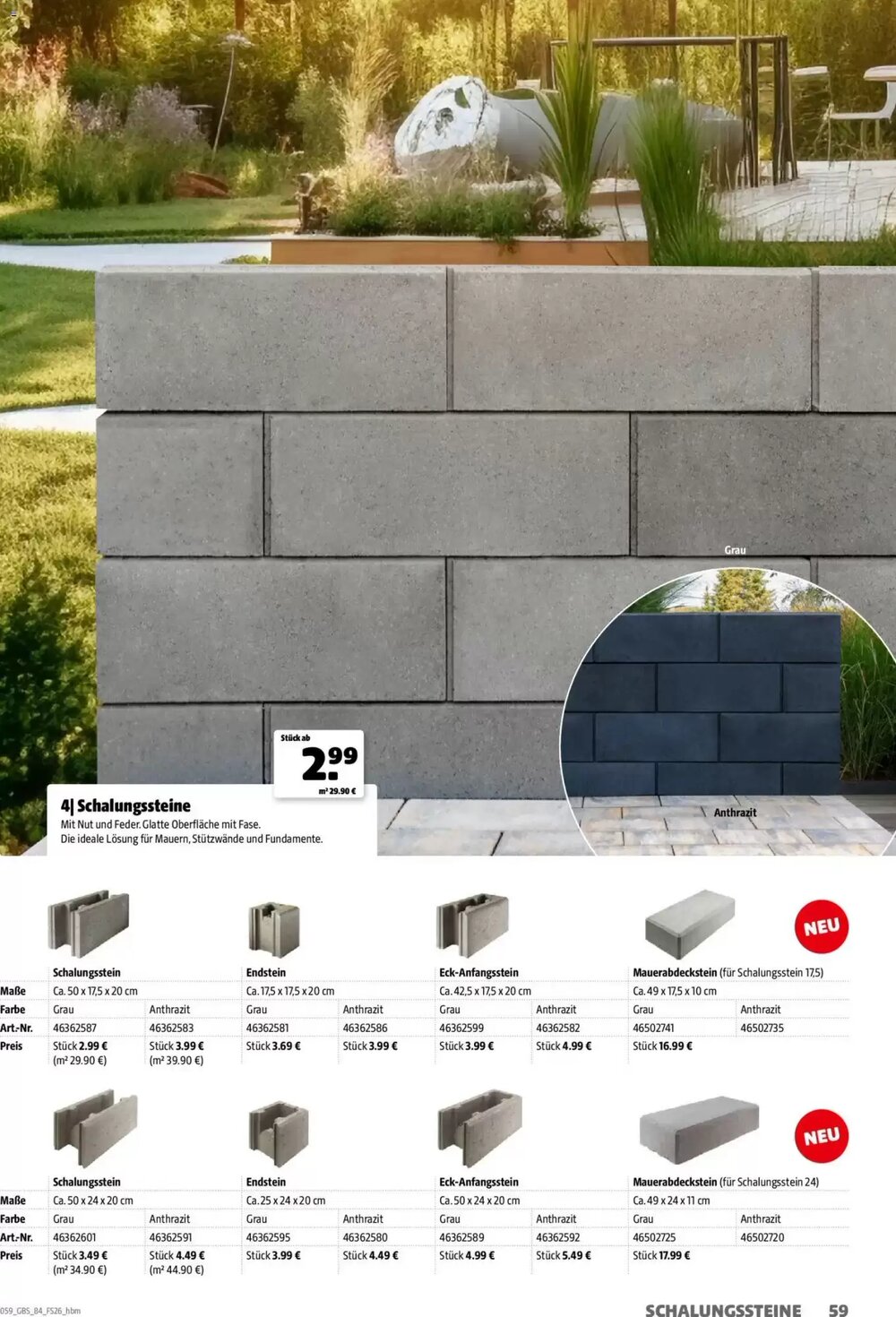 Hagebau Prospekt (ab 02.03.2026) zum Blättern - Seite 59