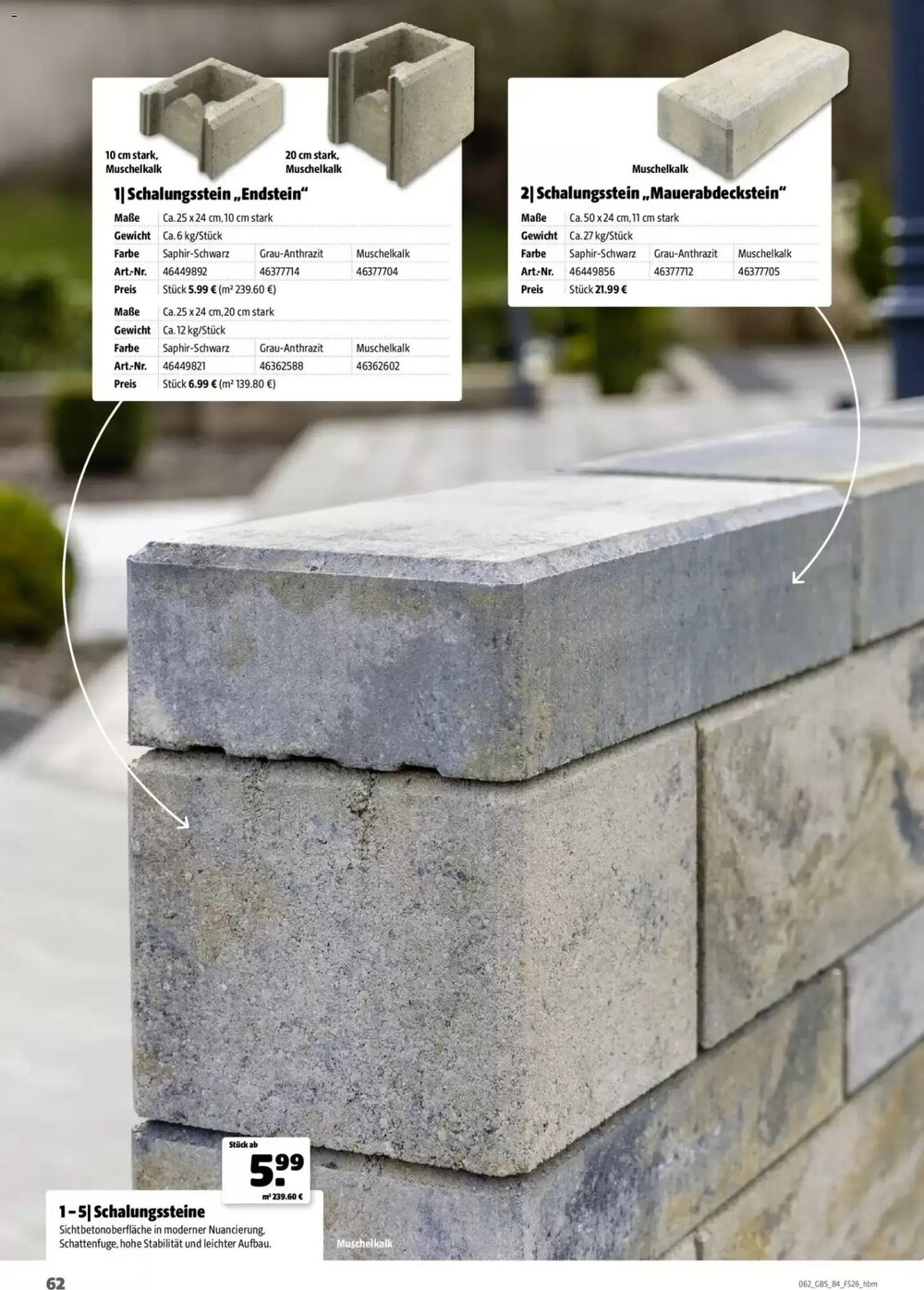 Hagebau Prospekt (ab 02.03.2026) zum Blättern - Seite 62