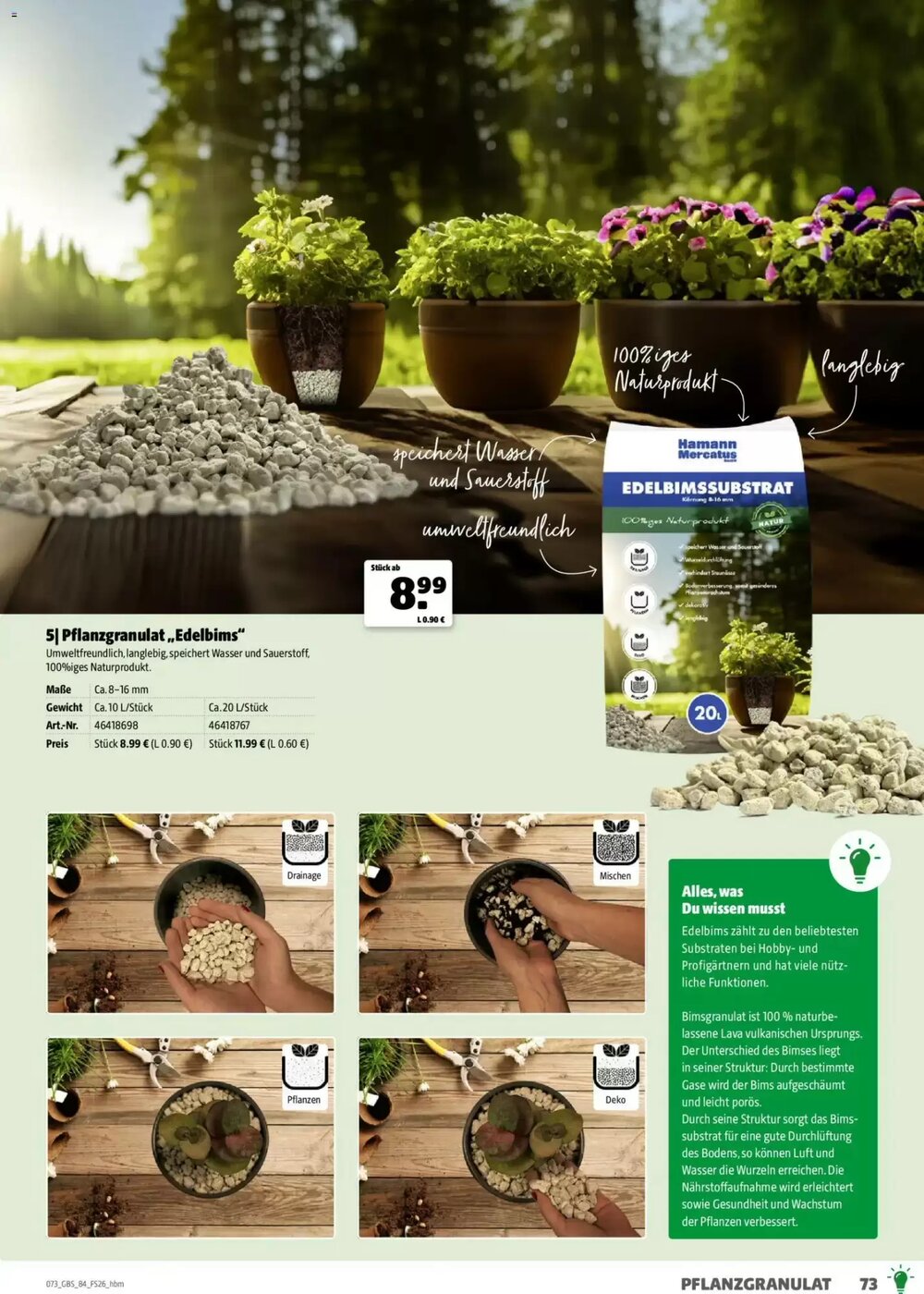 Hagebau Prospekt (ab 02.03.2026) zum Blättern - Seite 73