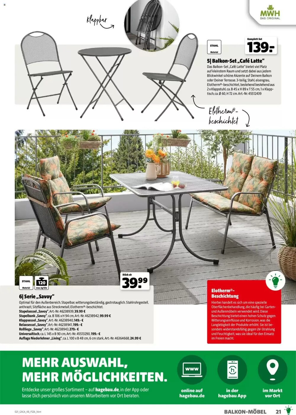 Hagebau Prospekt (ab 02.03.2026) zum Blättern - Seite 21