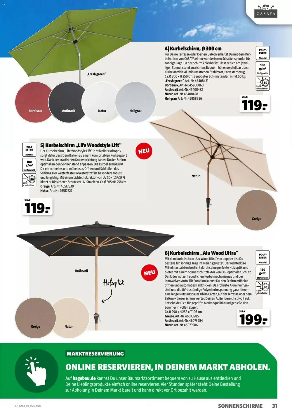 Hagebau Prospekt (ab 02.03.2026) zum Blättern - Seite 31