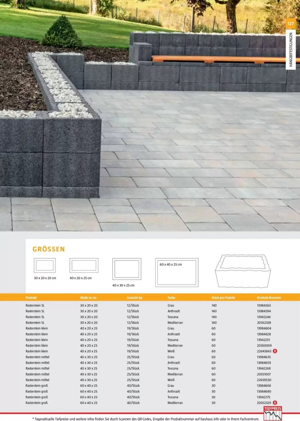 Bauhaus Prospekt (ab 02.03.2026) zum Blättern - Seite 127