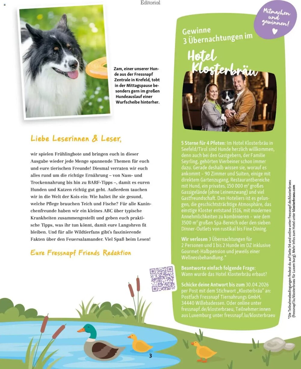 Fressnapf Prospekt (ab 02.03.2026) zum Blättern - Seite 3