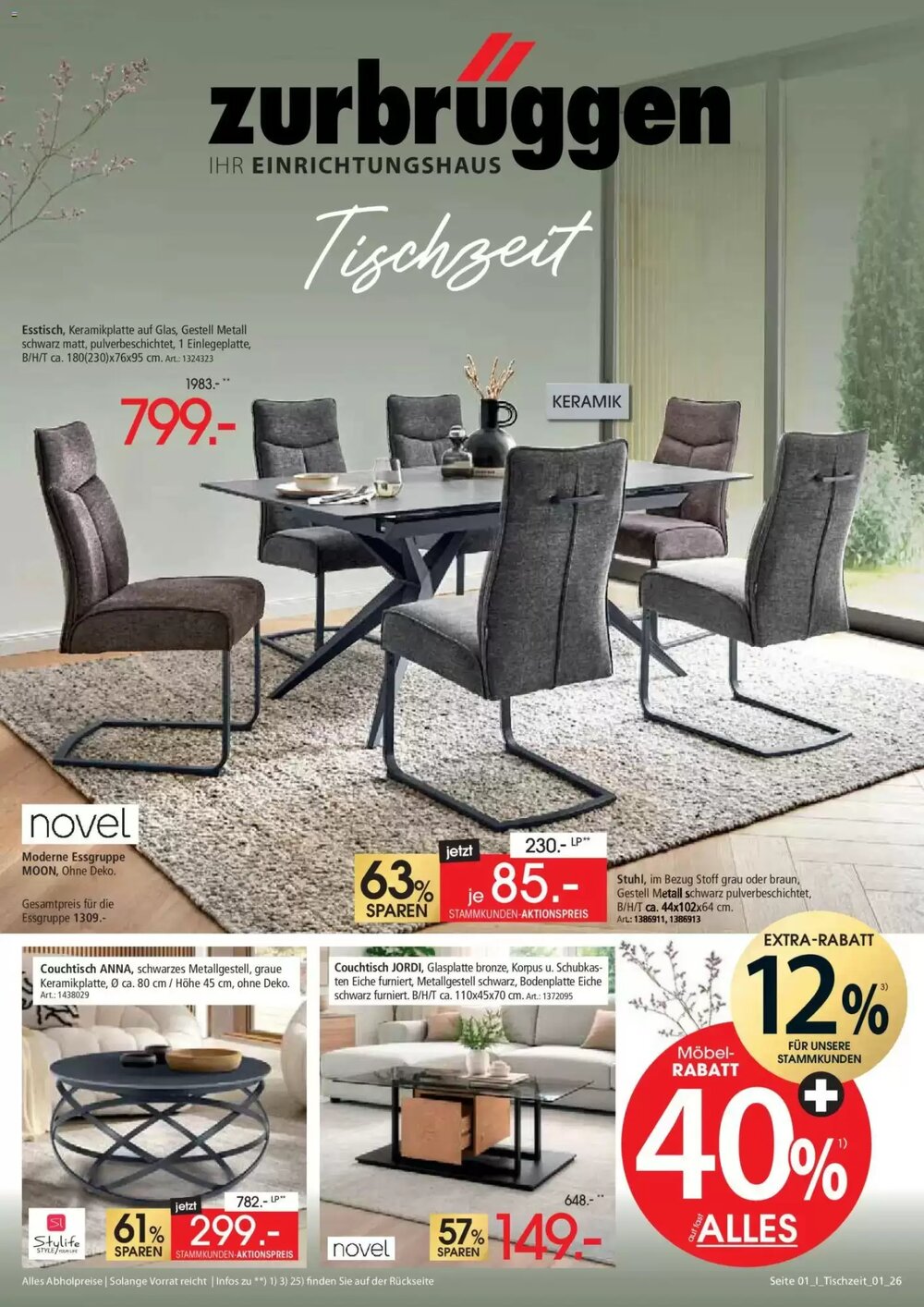 Zurbrüggen Prospekt (ab 02.03.2026) zum Blättern - Seite 1