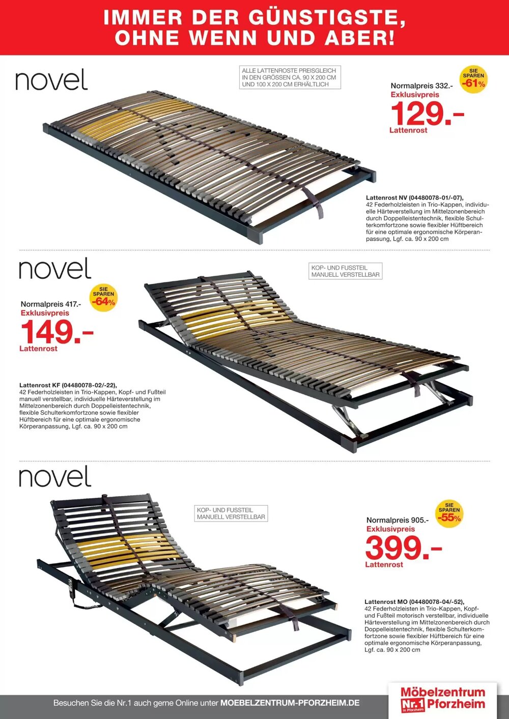 Möbelzentrum Pforzheim Prospekt (ab 02.03.2026) zum Blättern - Seite 5