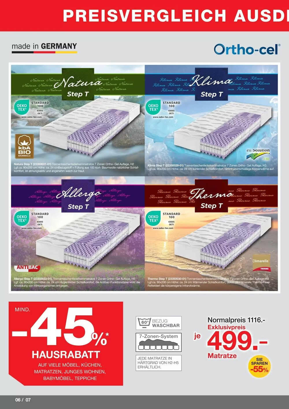 Möbelzentrum Pforzheim Prospekt (ab 02.03.2026) zum Blättern - Seite 6