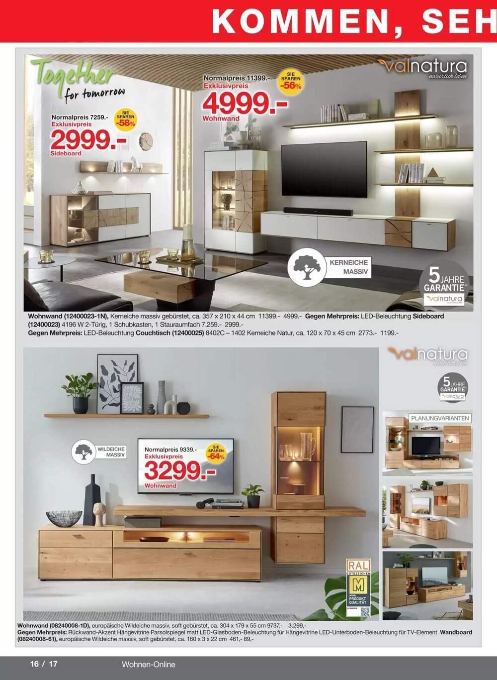 Möbelzentrum Pforzheim Prospekt (ab 02.03.2026) zum Blättern - Seite 16