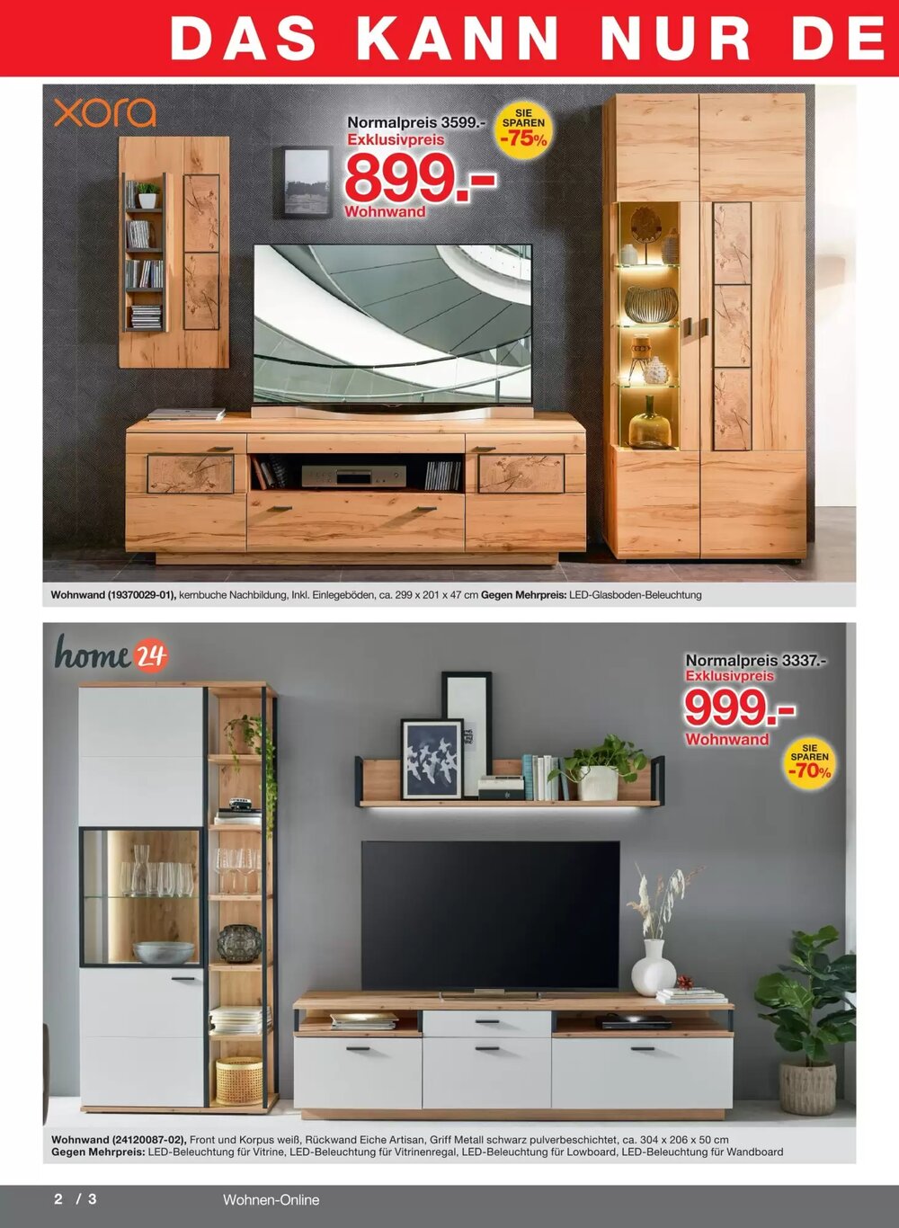 Möbelzentrum Pforzheim Prospekt (ab 02.03.2026) zum Blättern - Seite 2