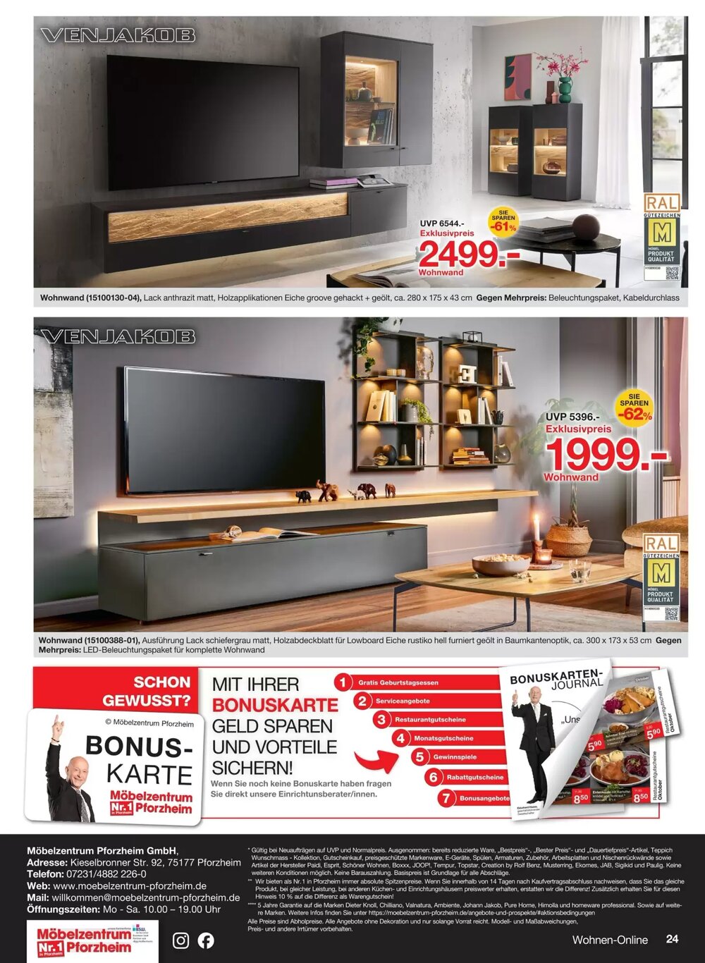 Möbelzentrum Pforzheim Prospekt (ab 02.03.2026) zum Blättern - Seite 28