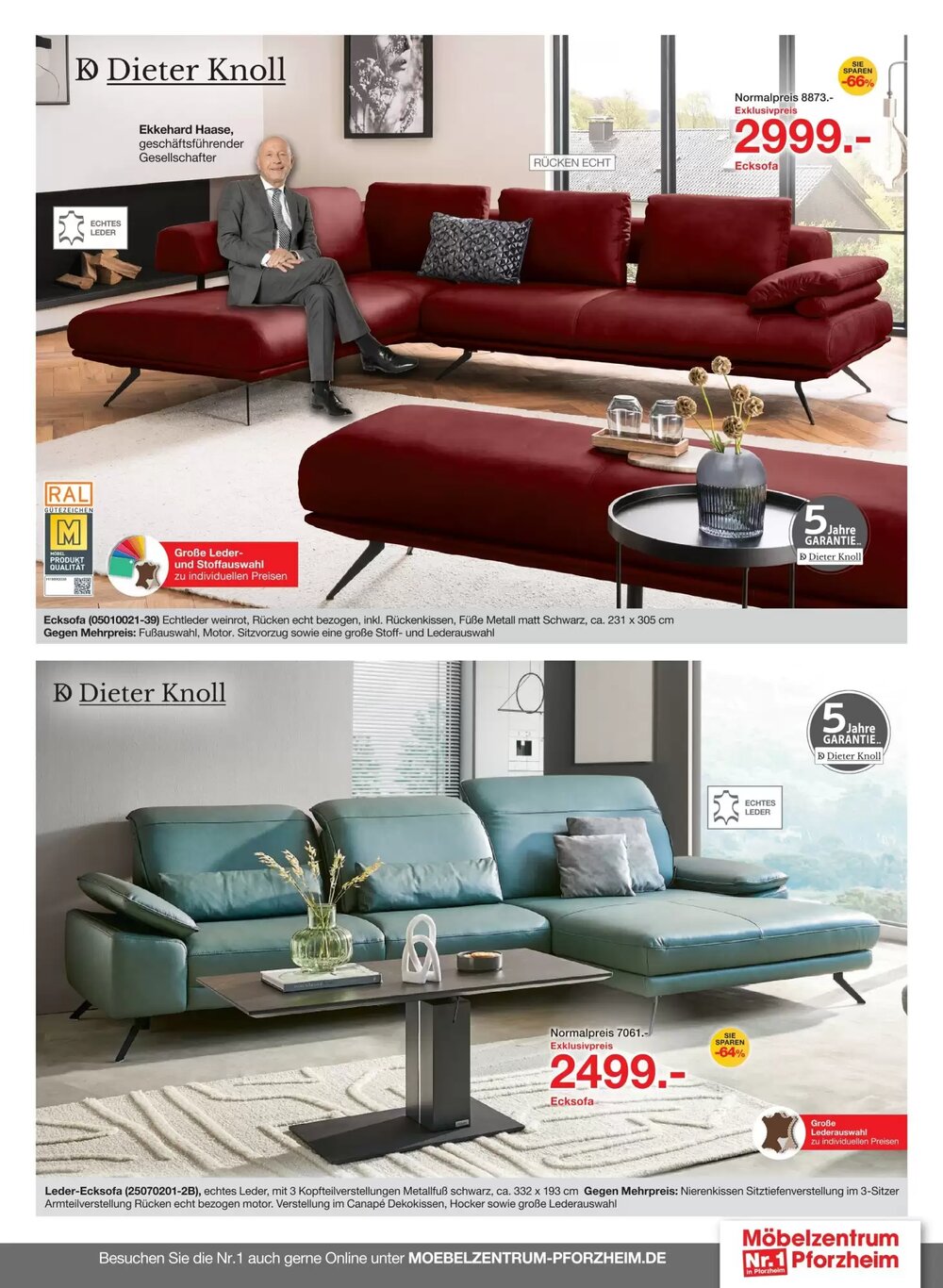 Möbelzentrum Pforzheim Prospekt (ab 02.03.2026) zum Blättern - Seite 13