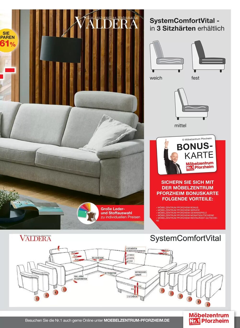 Möbelzentrum Pforzheim Prospekt (ab 02.03.2026) zum Blättern - Seite 15