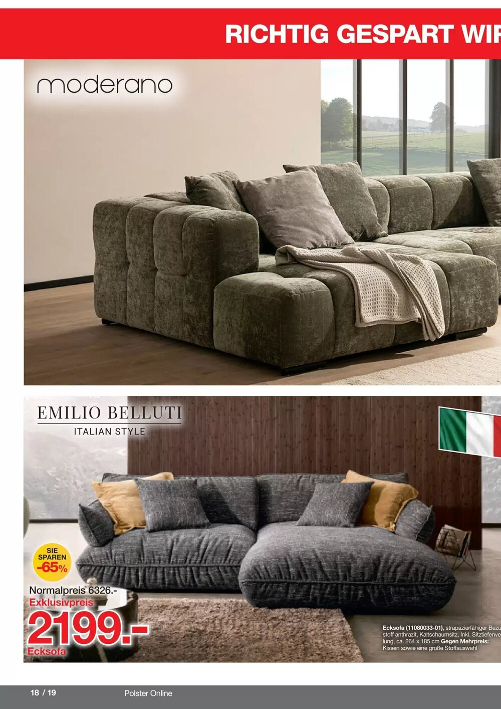 Möbelzentrum Pforzheim Prospekt (ab 02.03.2026) zum Blättern - Seite 18