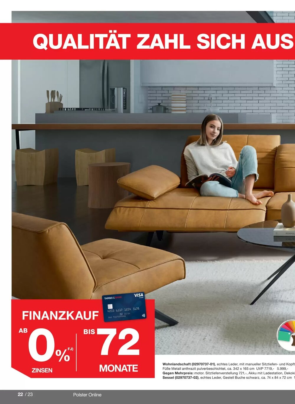 Möbelzentrum Pforzheim Prospekt (ab 02.03.2026) zum Blättern - Seite 22