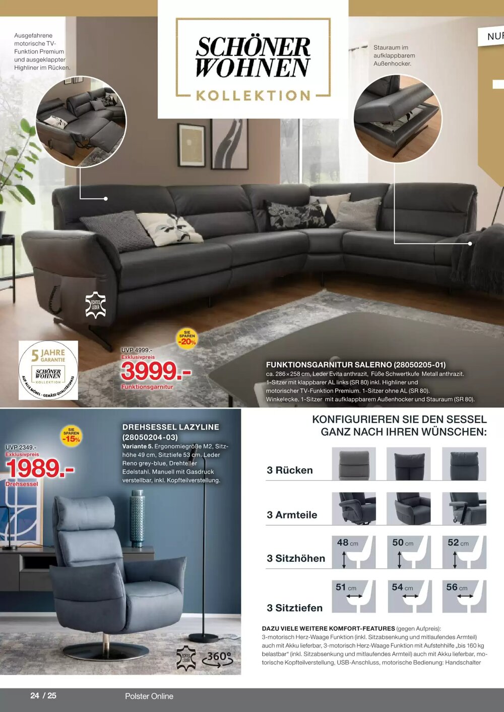 Möbelzentrum Pforzheim Prospekt (ab 02.03.2026) zum Blättern - Seite 24