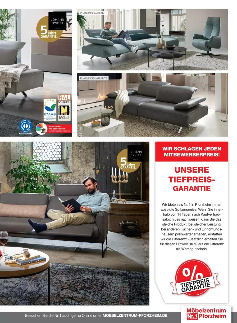 Möbelzentrum Pforzheim Prospekt (ab 02.03.2026) zum Blättern - Seite 27