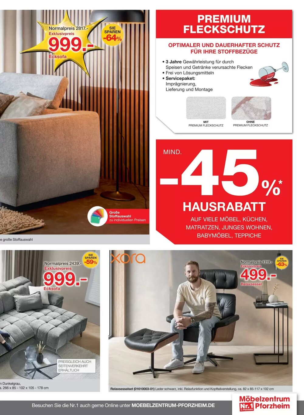 Möbelzentrum Pforzheim Prospekt (ab 02.03.2026) zum Blättern - Seite 3