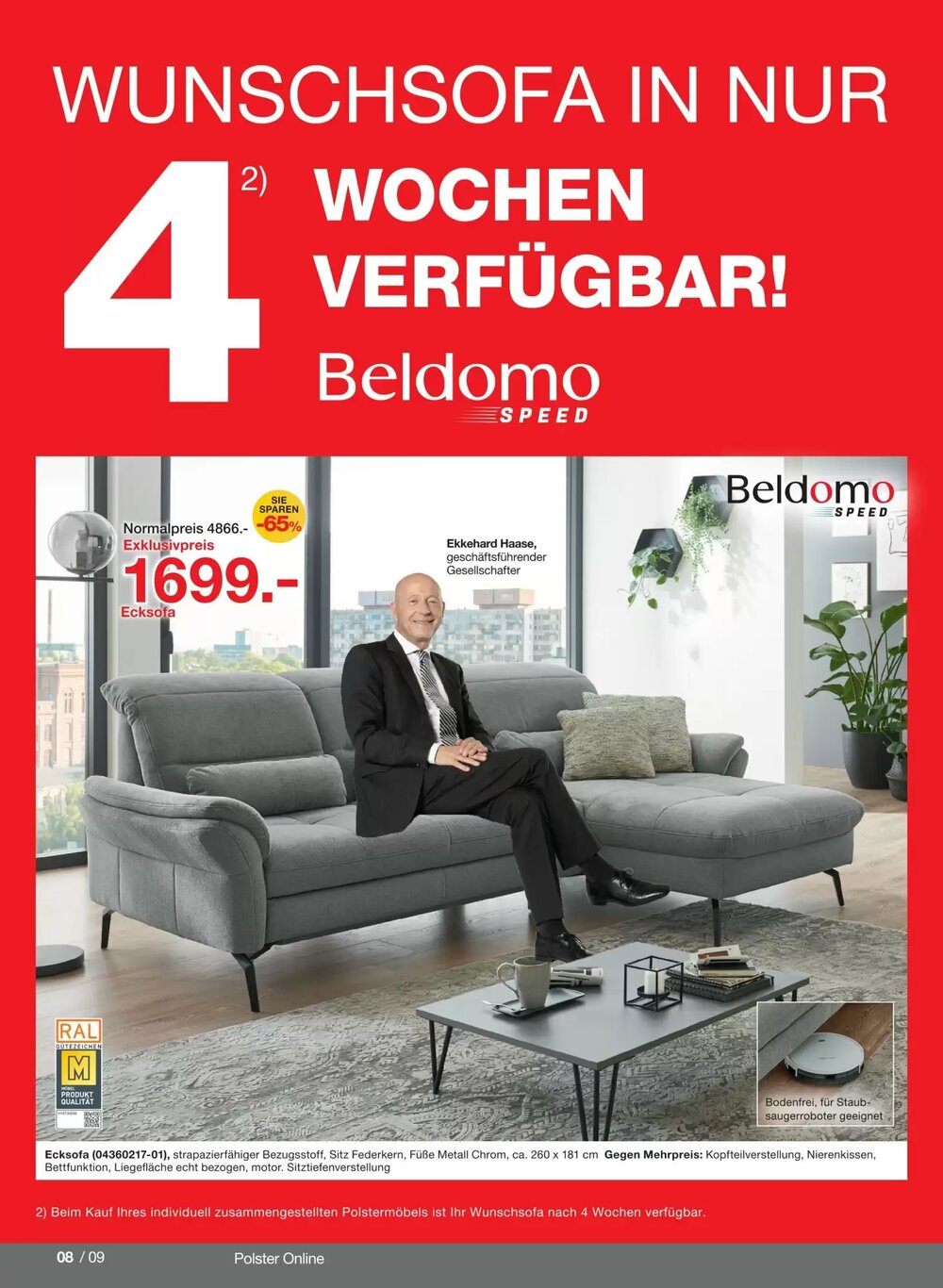 Möbelzentrum Pforzheim Prospekt (ab 02.03.2026) zum Blättern - Seite 8