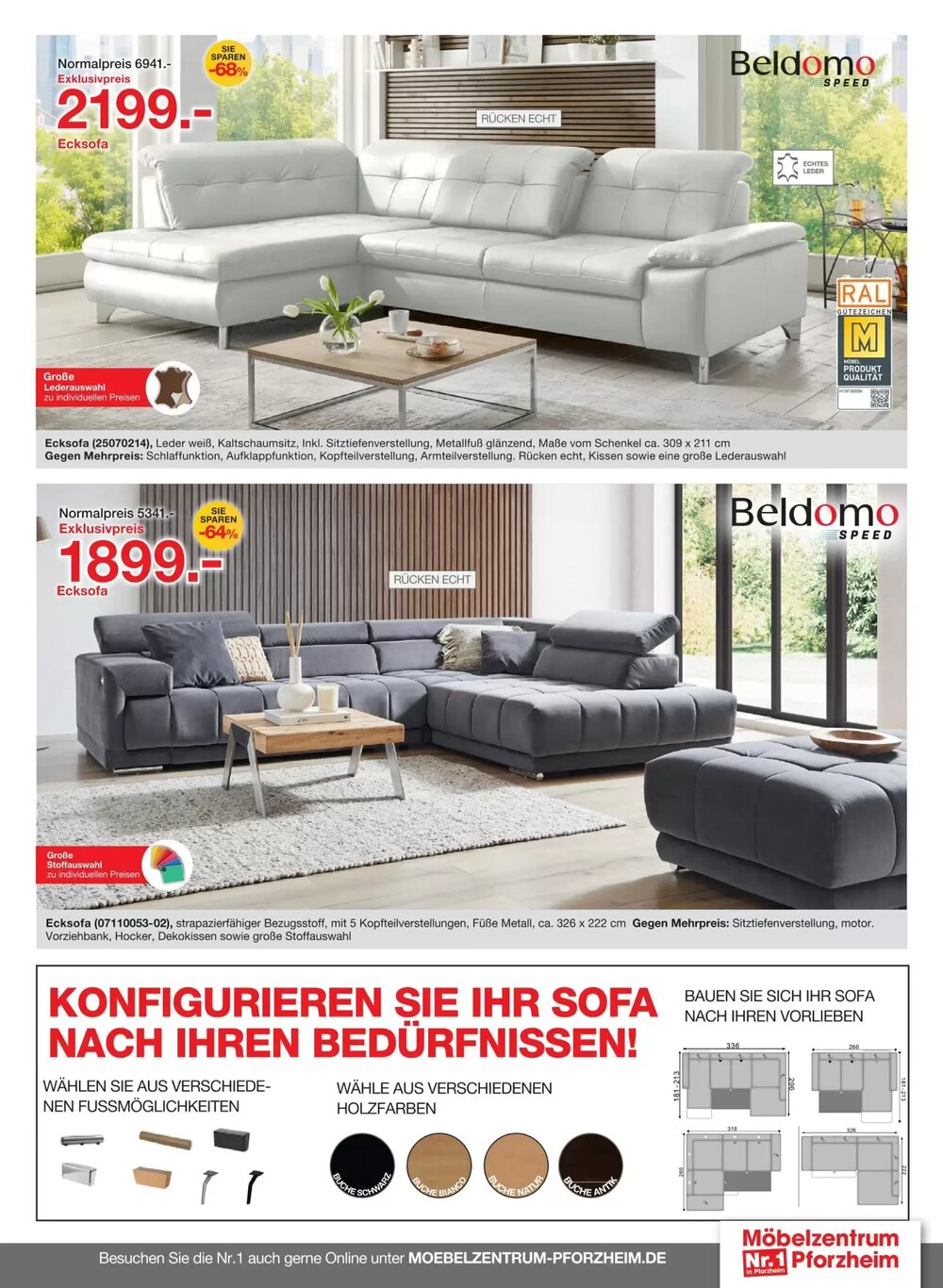 Möbelzentrum Pforzheim Prospekt (ab 02.03.2026) zum Blättern - Seite 9