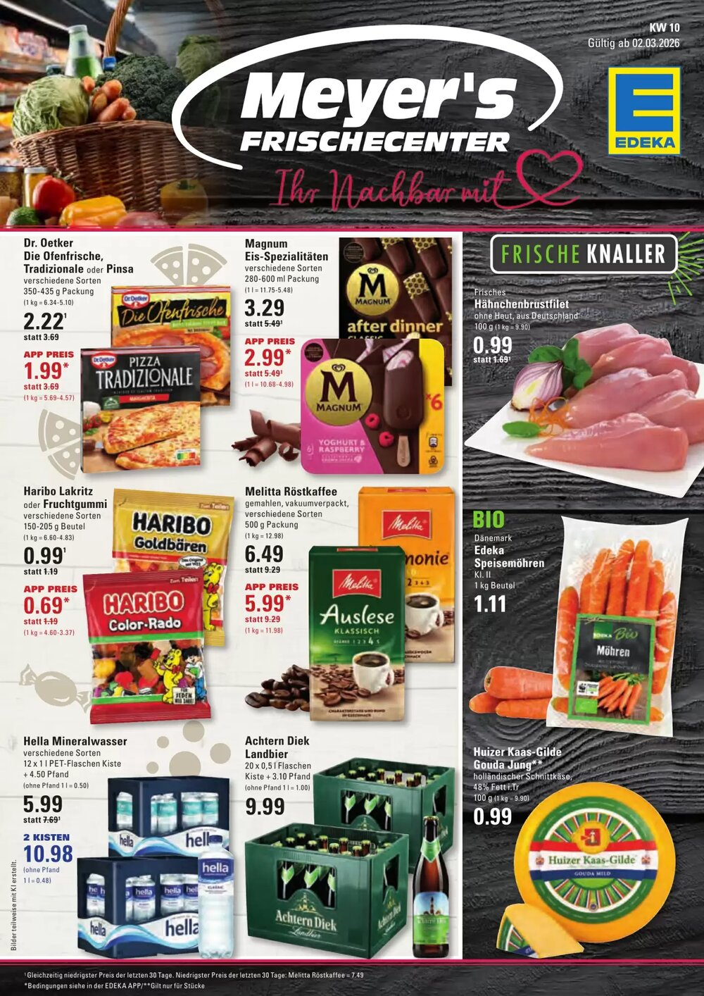 Meyer's Frischemarkt Prospekt (ab 02.03.2026) zum Blättern - Seite 1