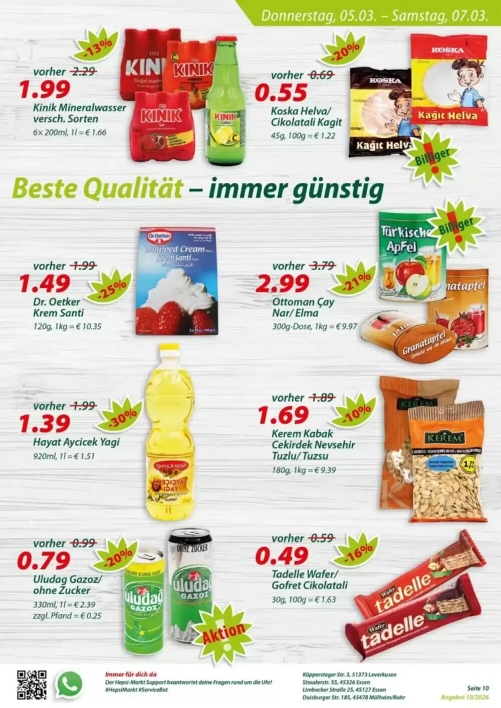 Hepsi-Markt Prospekt (ab 02.03.2026) zum Blättern - Seite 10