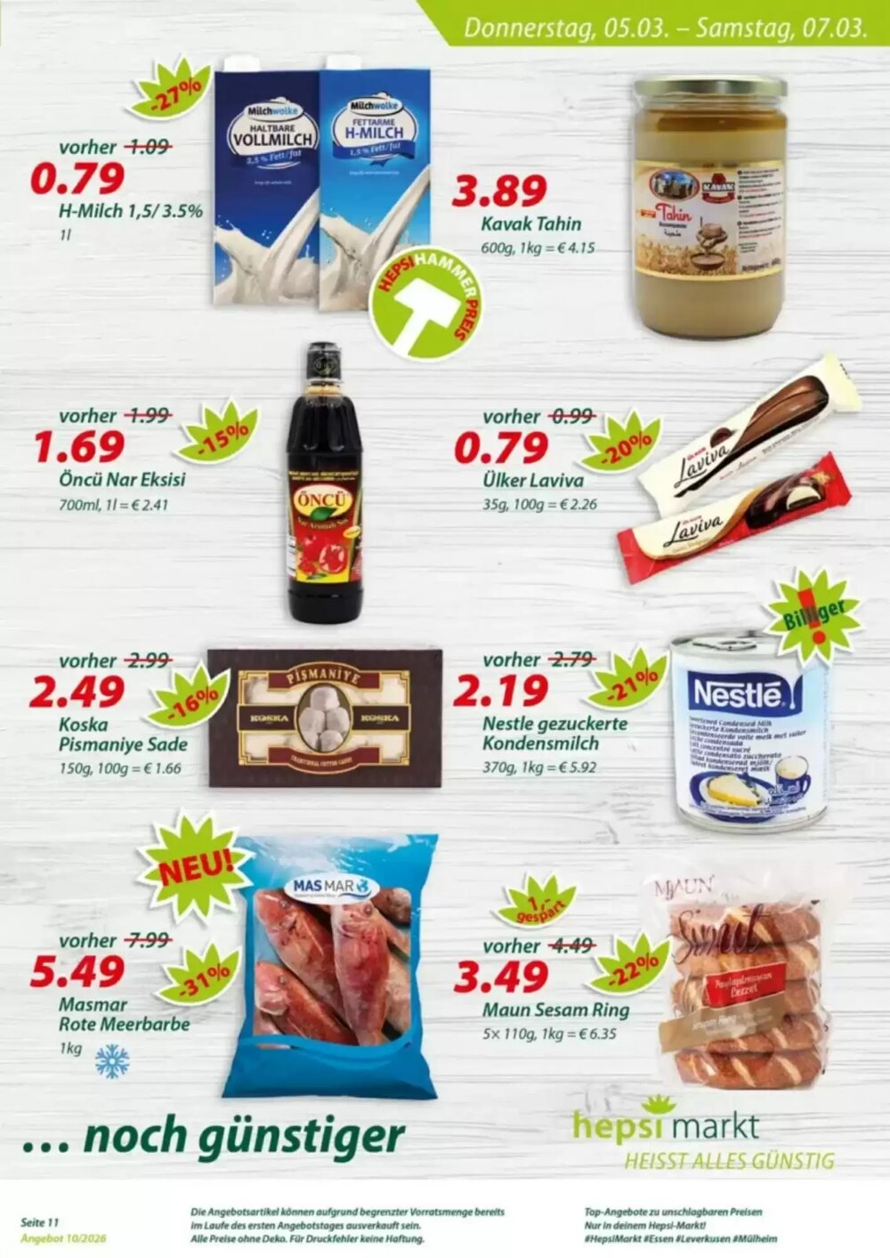 Hepsi-Markt Prospekt (ab 02.03.2026) zum Blättern - Seite 11