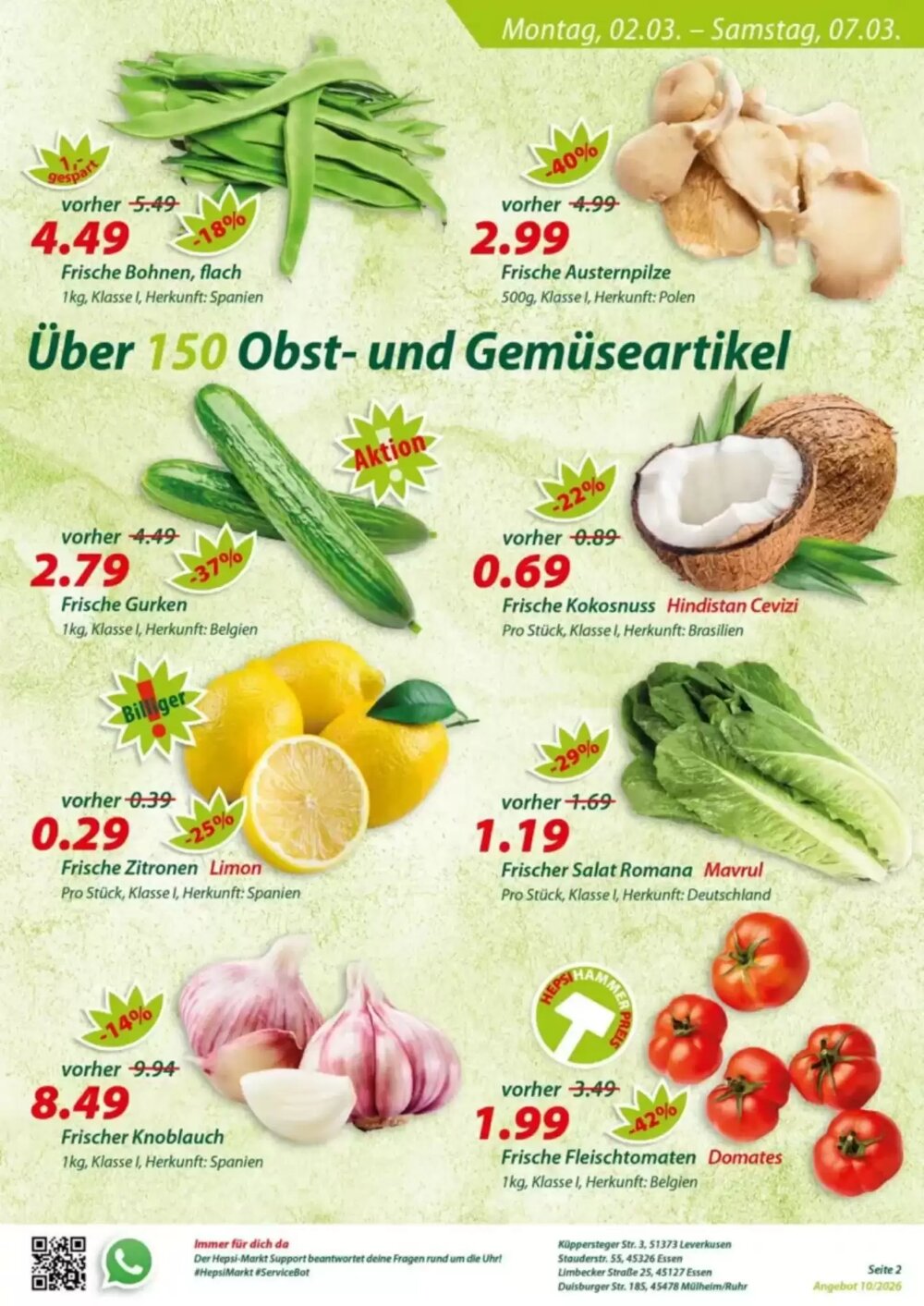 Hepsi-Markt Prospekt (ab 02.03.2026) zum Blättern - Seite 2