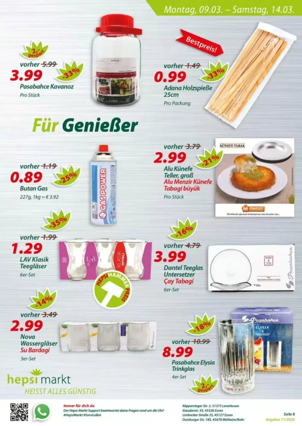 Hepsi-Markt Prospekt (ab 02.03.2026) zum Blättern - Seite 20