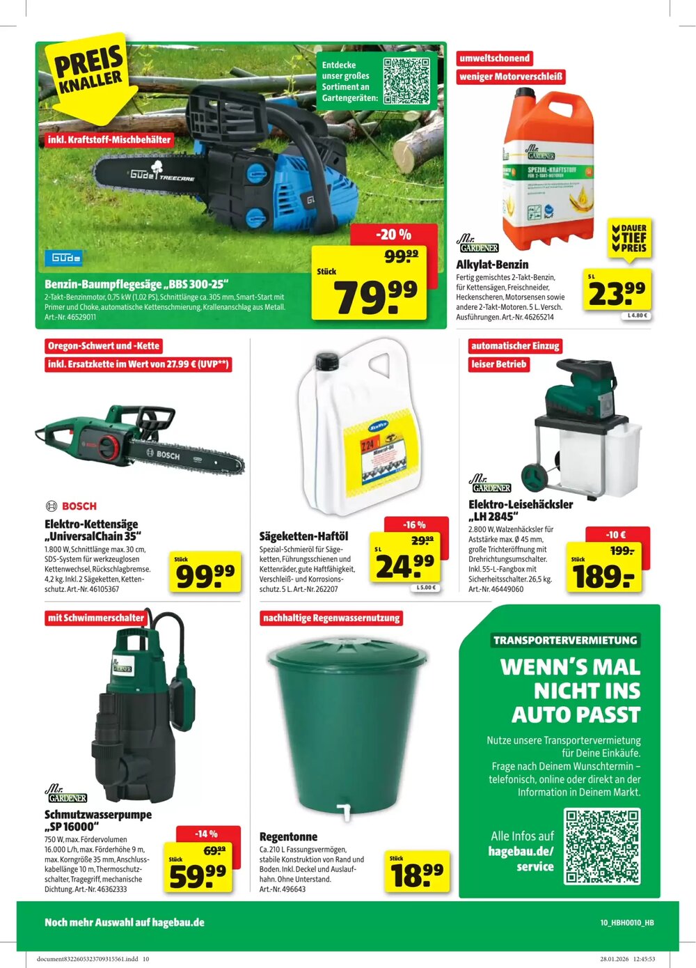 Leitermann Baumarkt Prospekt (ab 03.03.2026) zum Blättern - Seite 10
