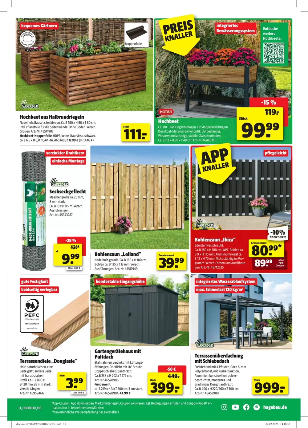 Leitermann Baumarkt Prospekt (ab 03.03.2026) zum Blättern - Seite 11