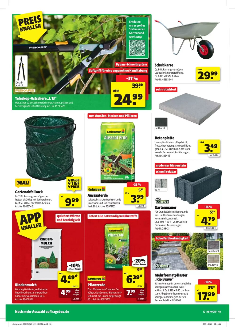 Leitermann Baumarkt Prospekt (ab 03.03.2026) zum Blättern - Seite 12