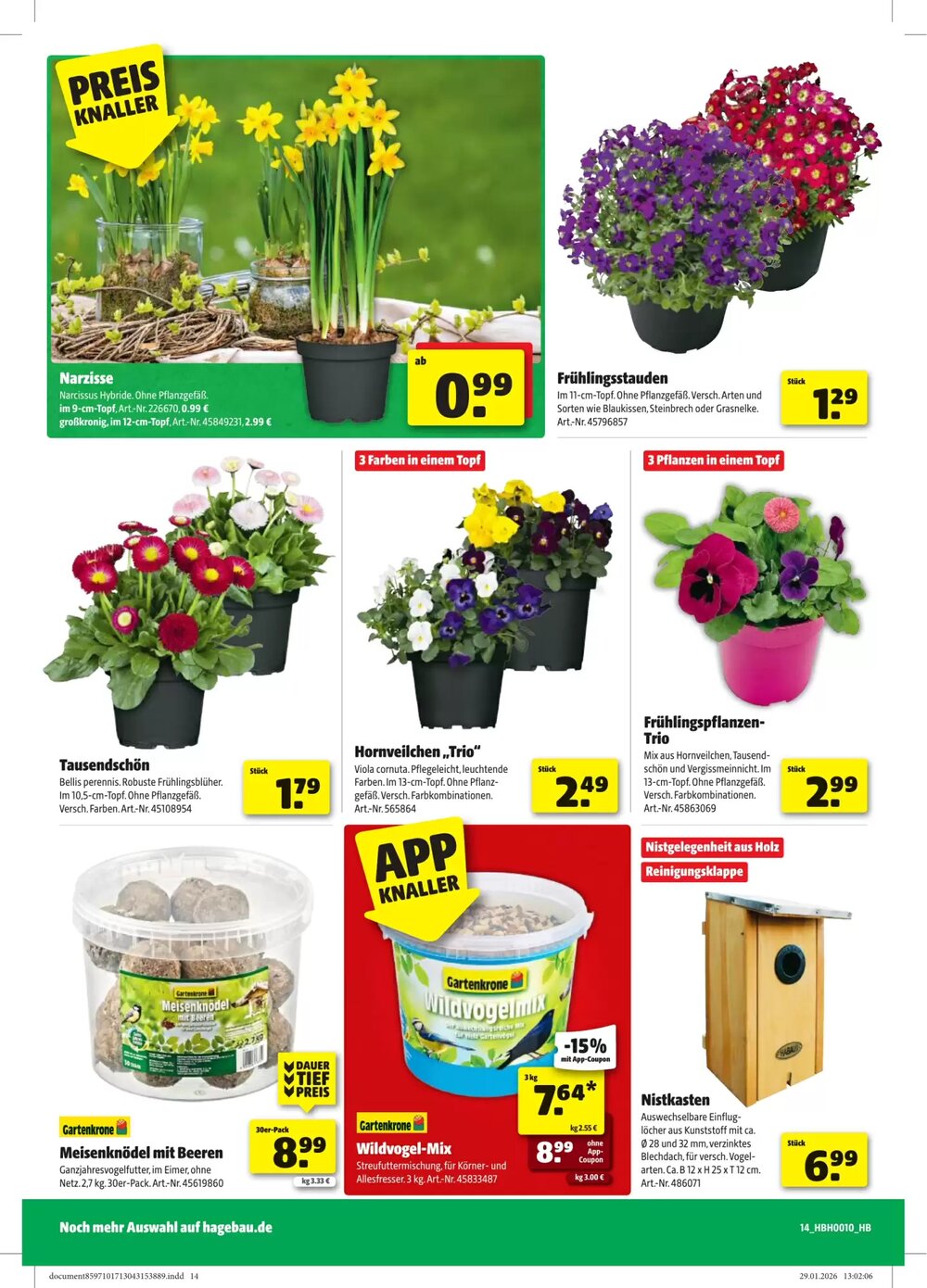 Leitermann Baumarkt Prospekt (ab 03.03.2026) zum Blättern - Seite 14