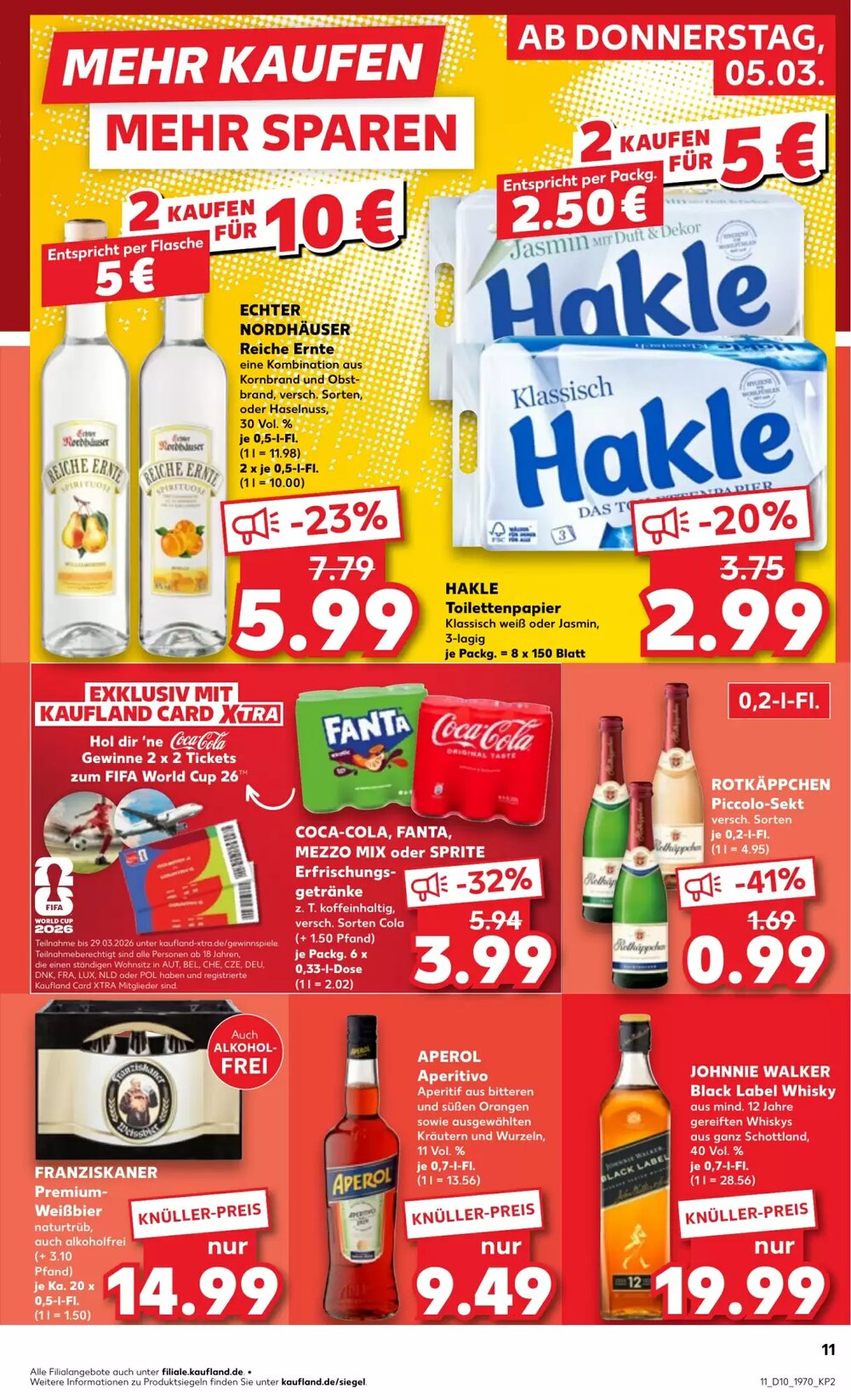 Kaufland Prospekt (ab 04.03.2026) zum Blättern - Seite 11